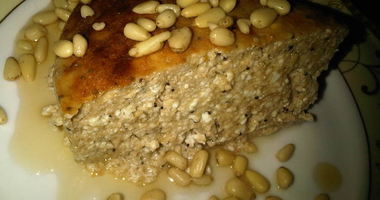 Рецепт Творожника с маком и хурмой