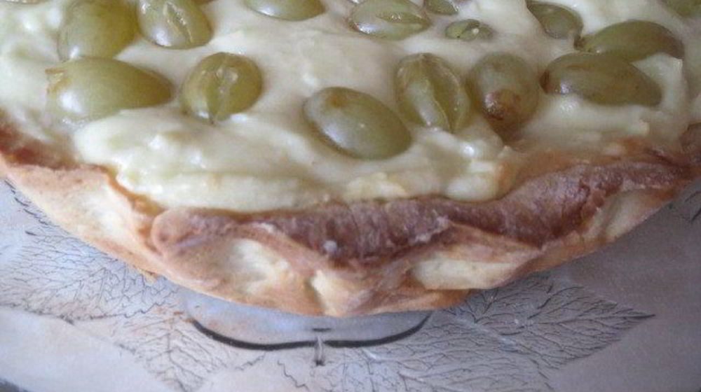 Как приготовить творожник с виноградом