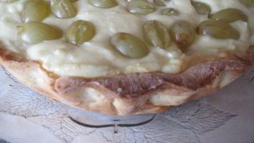 Рецепт Творожника с виноградом