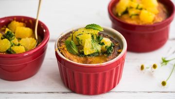 Рецепт Творожников с апельсиновым мармеладом