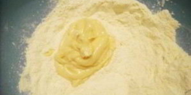Рецепт песочного теста с творожной начинкой