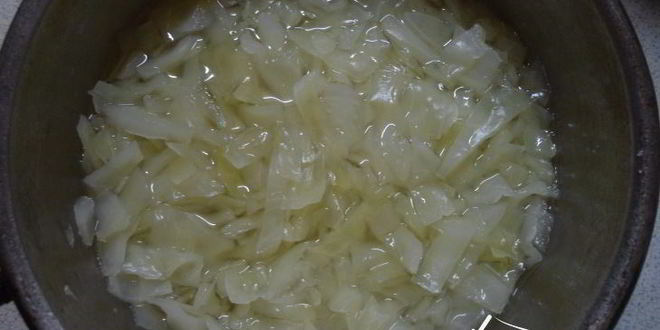 Рецепт постного теста на капусте