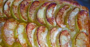 Рецепт Слоеного дрожжевого теста с яблоками