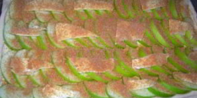 Рецепт слоеного дрожжевого теста с яблоками