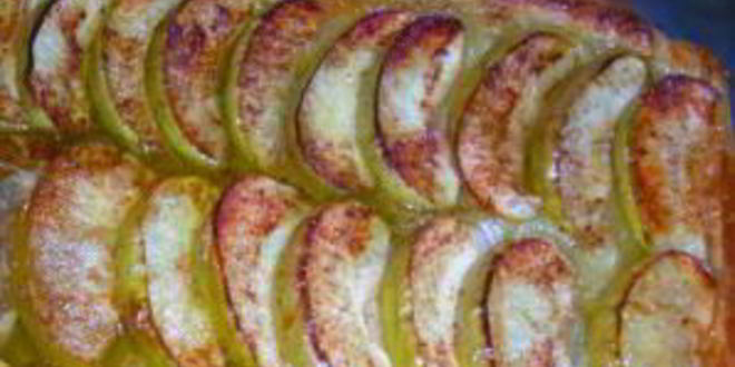 Рецепт слоеного дрожжевого теста с яблоками