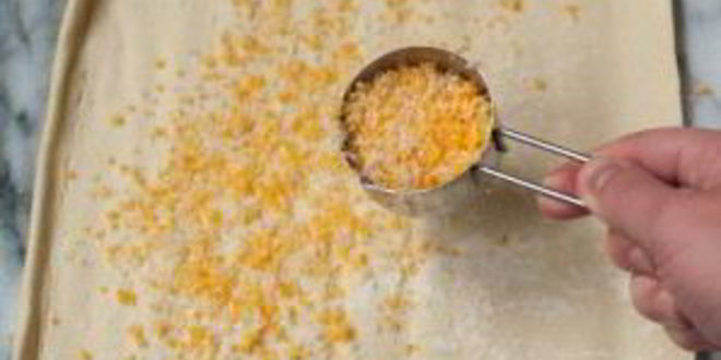 Рецепт слоеного теста с сыром