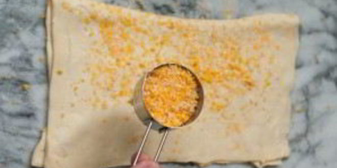 Рецепт слоеного теста с сыром