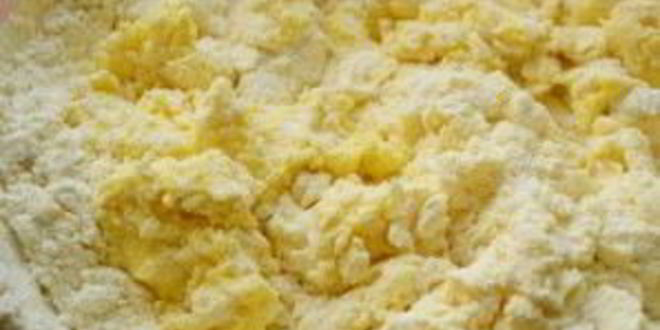 Рецепт творожного теста с мясом