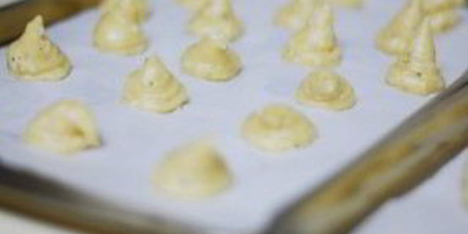 Рецепт заварного теста с сыром