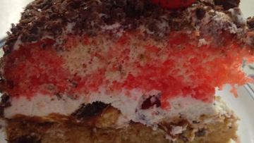 Рецепт Бисквитного торта с вишней