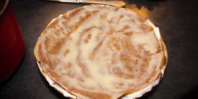 Рецепт блинного вишнево-шоколадный торт