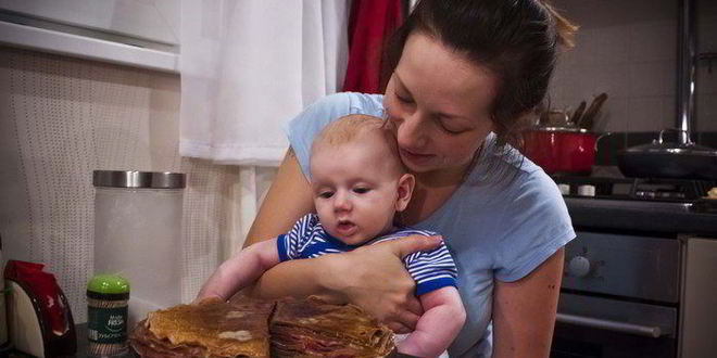 Рецепт блинного вишнево-шоколадный торт