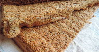 Рецепт Нежнейшего орехового бисквита