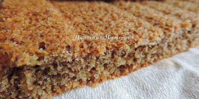 Рецепт нежнейшего орехового бисквита