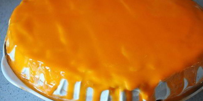 Рецепт нежного торта с цитрусовой глазурью