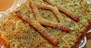 Рецепт Сырно-грибного Наполеон