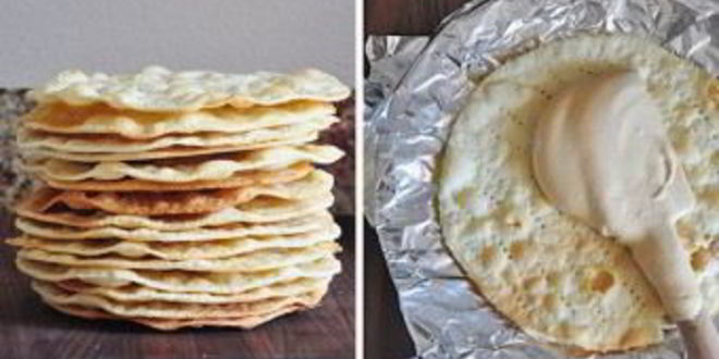 Рецепт торта наполеон с вареной сгущенкой