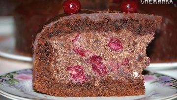 Рецепт Торта Пьяная вишня