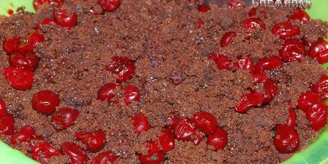 Рецепт торта пьяная вишня