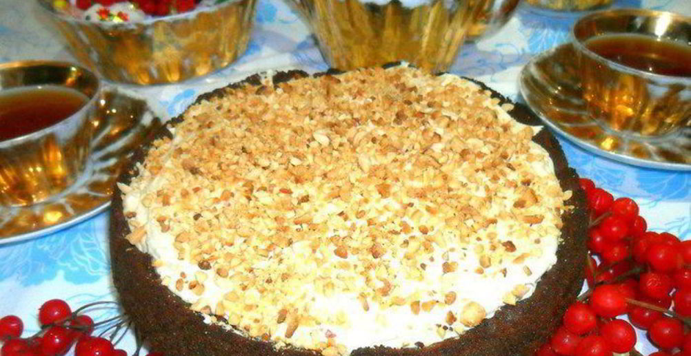 Рецепт творожный крем с муссом из персика и маракуи