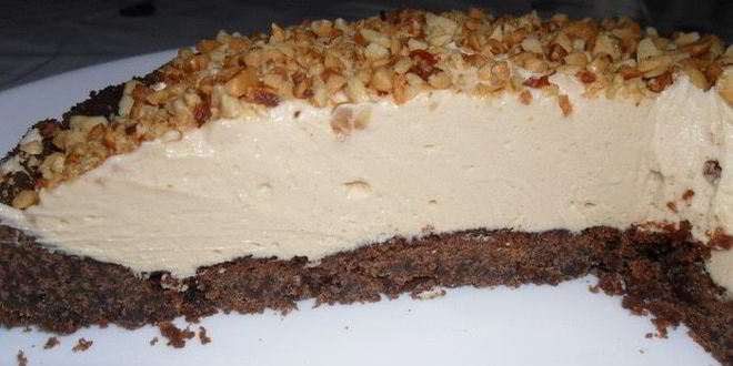 Рецепт торта с арахисовым крем-муссом без выпечки