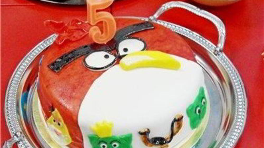 Как приготовить торт энгри бердз