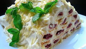 Рецепт Торта Зимняя вишня
