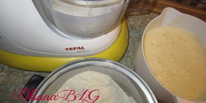 Рецепт ванильного шифонового бисквита