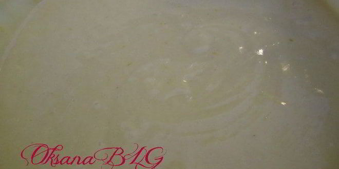 Рецепт ванильного шифонового бисквита