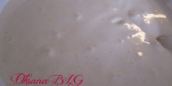 Рецепт ванильного шифонового бисквита