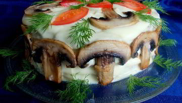 Рецепт Закусочного торта Для мужчин и не только