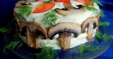 Рецепт Закусочного торта Для мужчин и не только