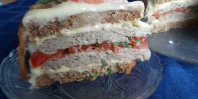 Рецепт закусочного торта для мужчин и не только