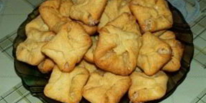 Рецепт творожных конвертиков с сахаром