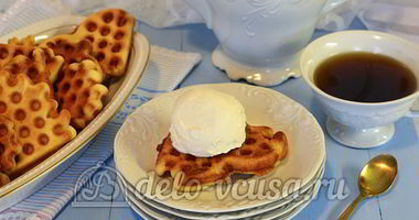 Рецепт Бельгийских вафель