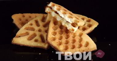 Рецепт Бездрожжевых классических вафель