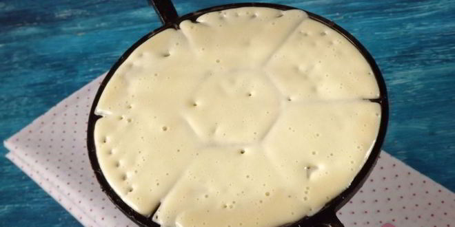 Рецепт бездрожжевых классических вафель