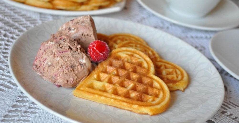 Рецепт венские вафли на молоке