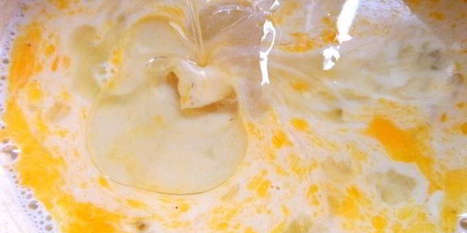 Рецепт овсяных вафель с кунжутом