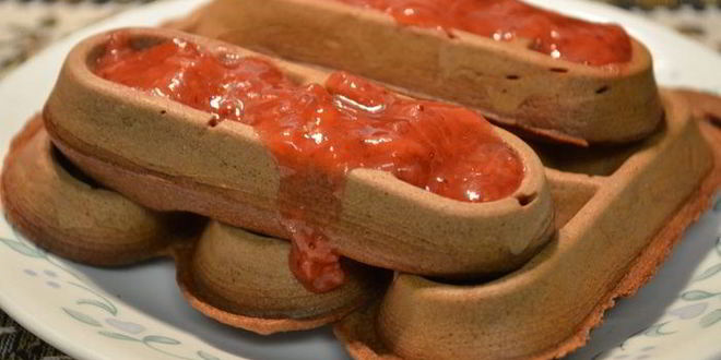 Рецепт шоколадных вафель