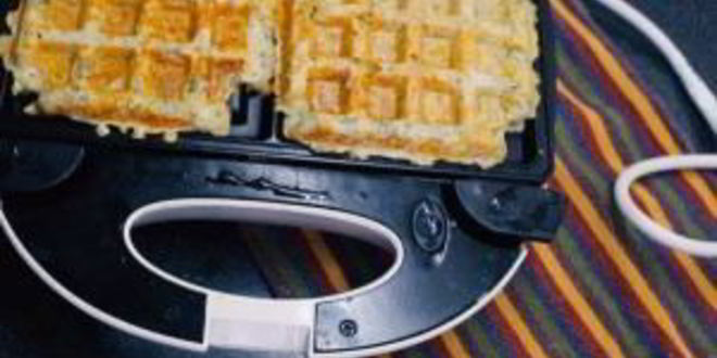 Рецепт сырных вафель