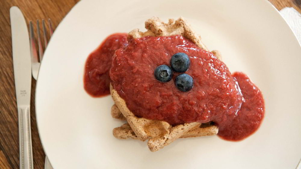 Как приготовить толстые вафли