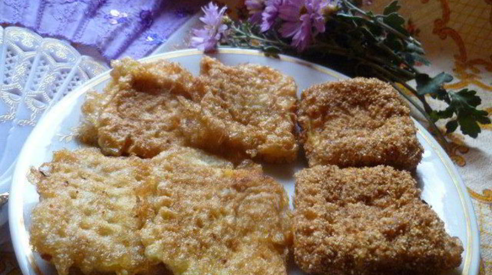 Как приготовить тыквенно-картофельных вафли