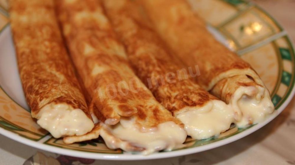 Как приготовить вафельные трубочки с кремом