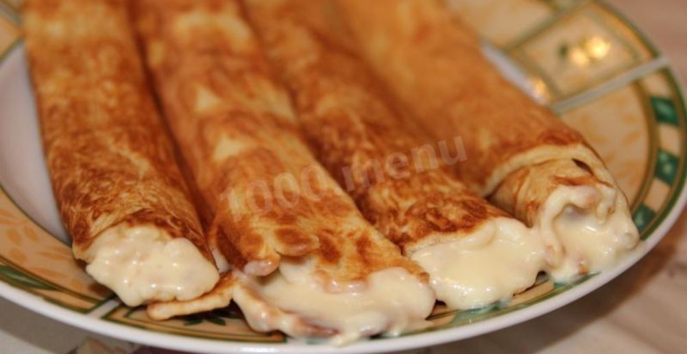 Рецепт вафельные трубочки со сгущенкой