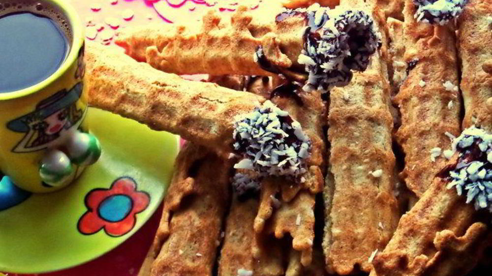 Как приготовить вафли хрустящие из разных хлопьев
