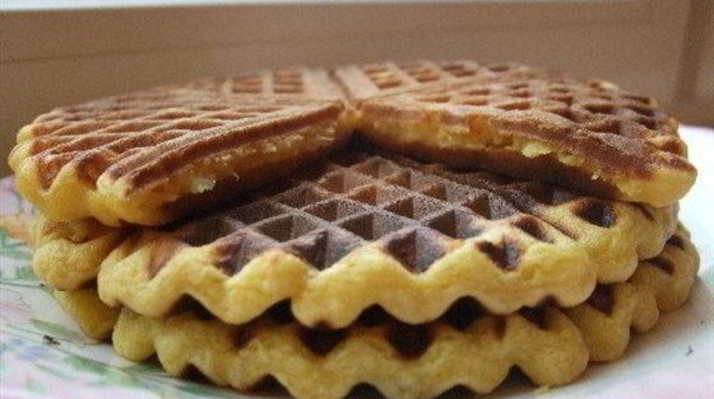 Как приготовить вафли кукурузные