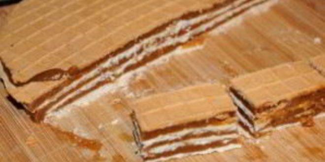 Рецепт вафель с карамелью