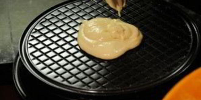 Рецепт вафель с карамелью