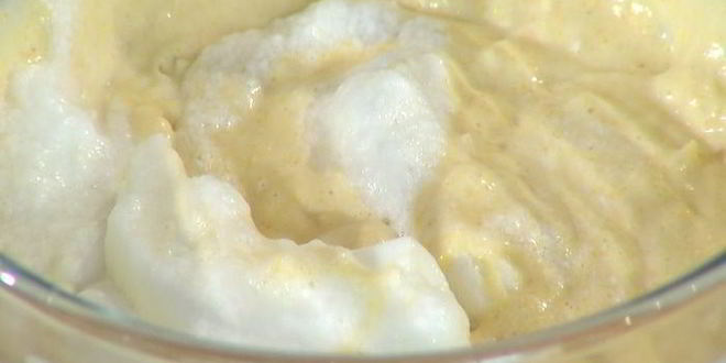 Рецепт вафель с помидорами, яйцом и грудинкой